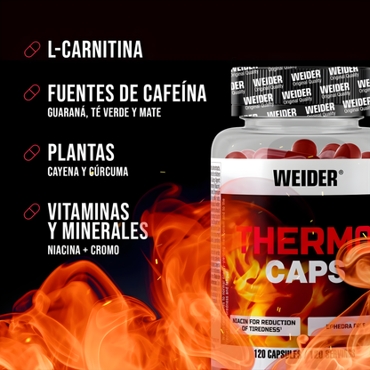 WEIDER THERMO CAPS QUEMAGRASAS