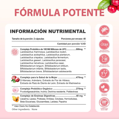 PROBIÓTICOS MUJER