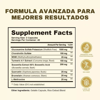 SUPLEMENTO JOINT HEALTH - ALIVIO DEL DOLOR