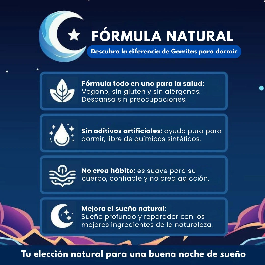 GOMITAS PARA DORMIR - LULLABITES